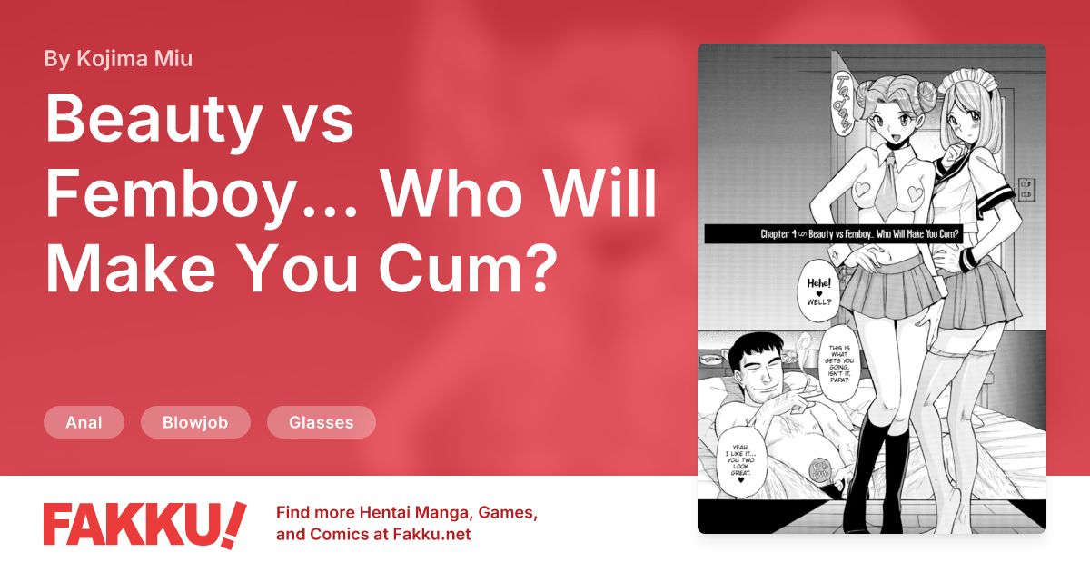 Beauty vs Femboy... Who Will Make You Cum? Hentai by Kojima Miu - FAKKU