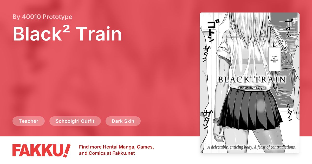  Black² Train Hentai by 40010 Prototype - FAKKU