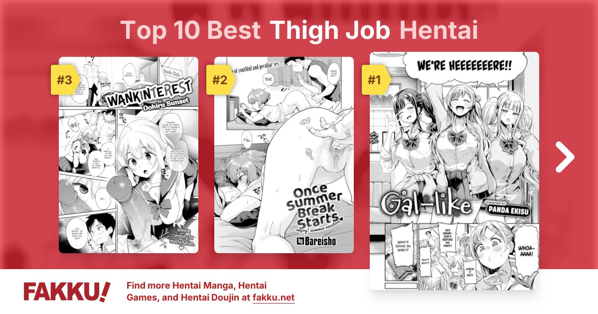 Top 10 Best Thigh Job Hentai