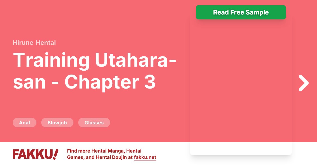  Training Utahara-san - Chapter 3 Hentai by Hirune - FAKKU
