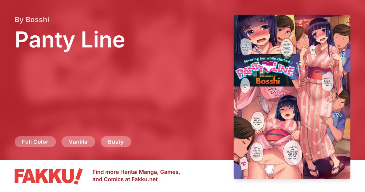 Panty Line Hentai by Bosshi - FAKKU