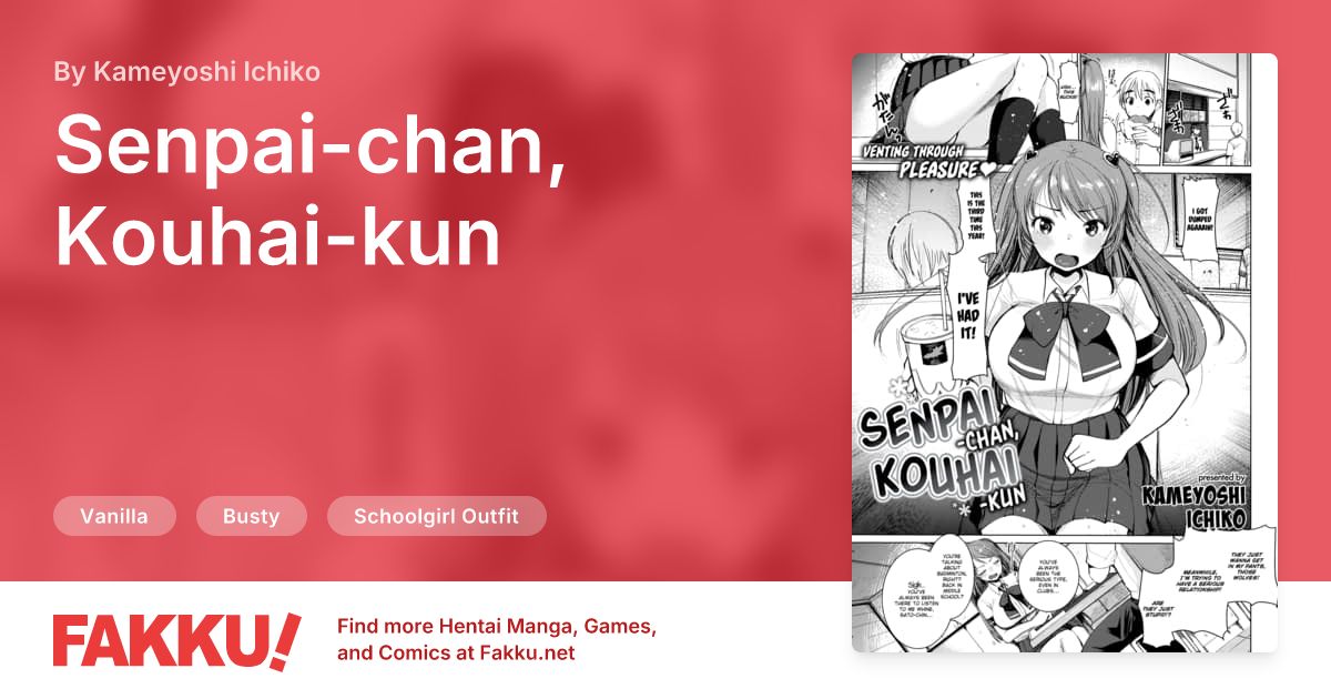 Senpai-chan, Kouhai-kun Hentai by Kameyoshi Ichiko - FAKKU