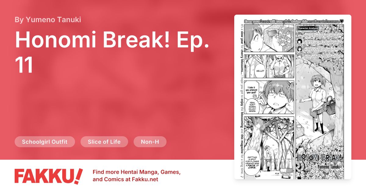 Honomi Break! Ep. 11 Hentai by Yumeno Tanuki - FAKKU