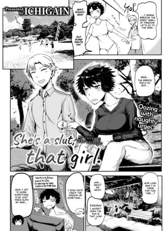 She's a slut, that girl. Hentai Cover Image