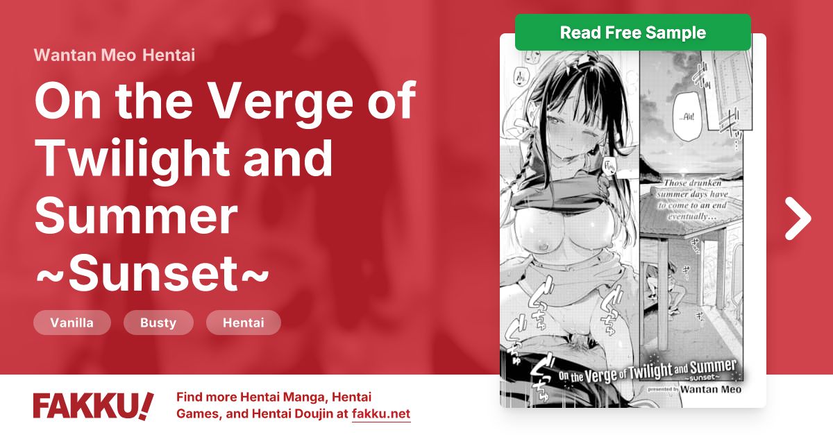  On the Verge of Twilight and Summer ~Sunset~ Hentai by Wantan Meo - FAKKU
