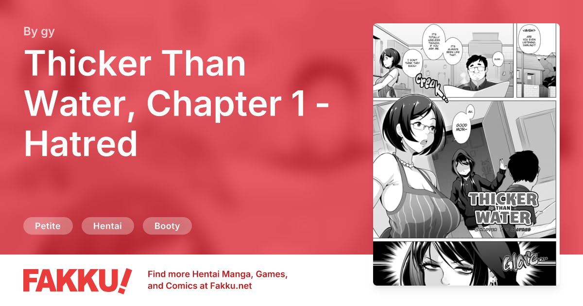 Thicker Than Water, Chapter 1 - Hatred Hentai by gy - FAKKU