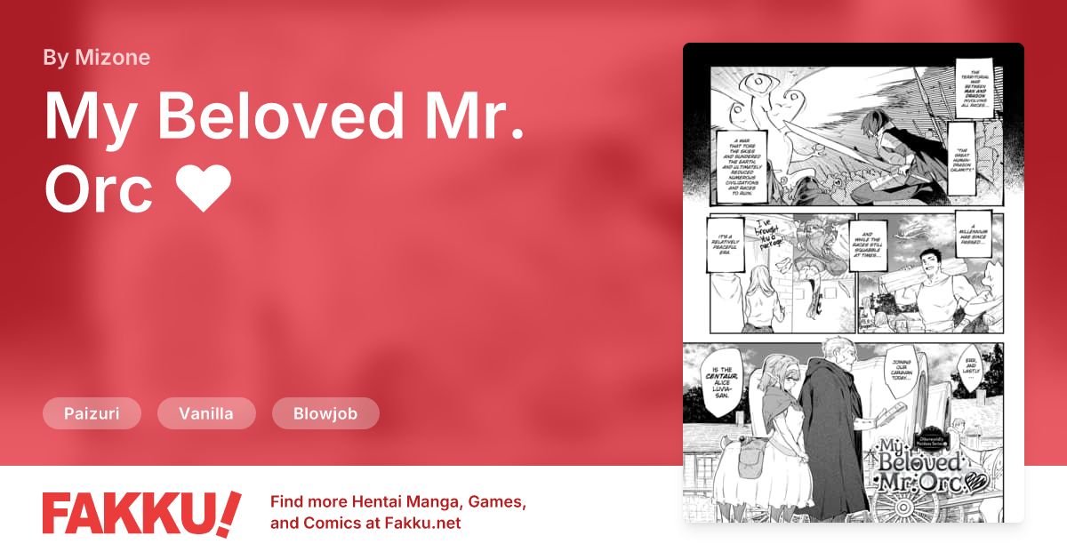 My Beloved Mr. Orc ❤ Hentai by Mizone - FAKKU