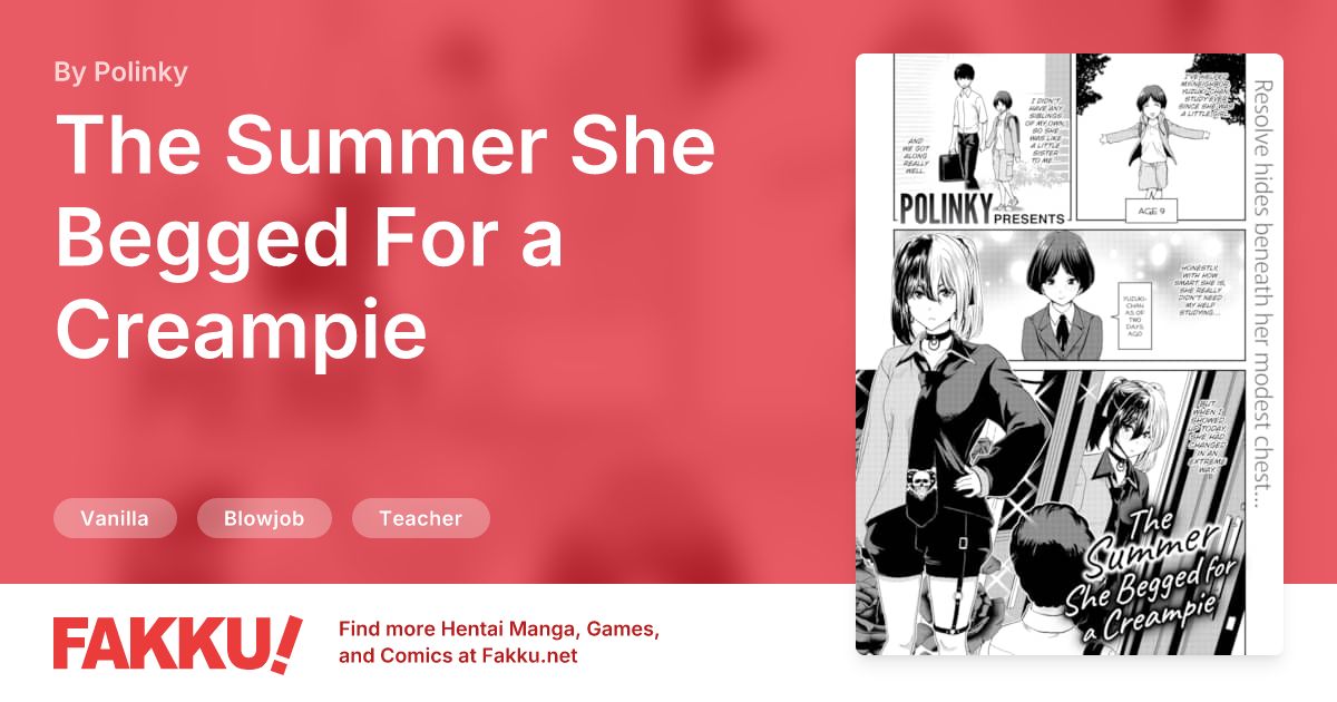 The Summer She Begged For a Creampie Hentai by Polinky - FAKKU
