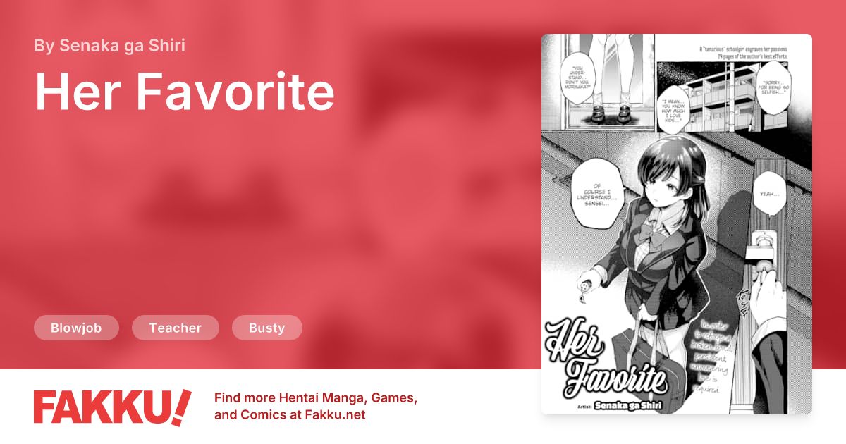 Her Favorite Hentai by Senaka ga Shiri - FAKKU