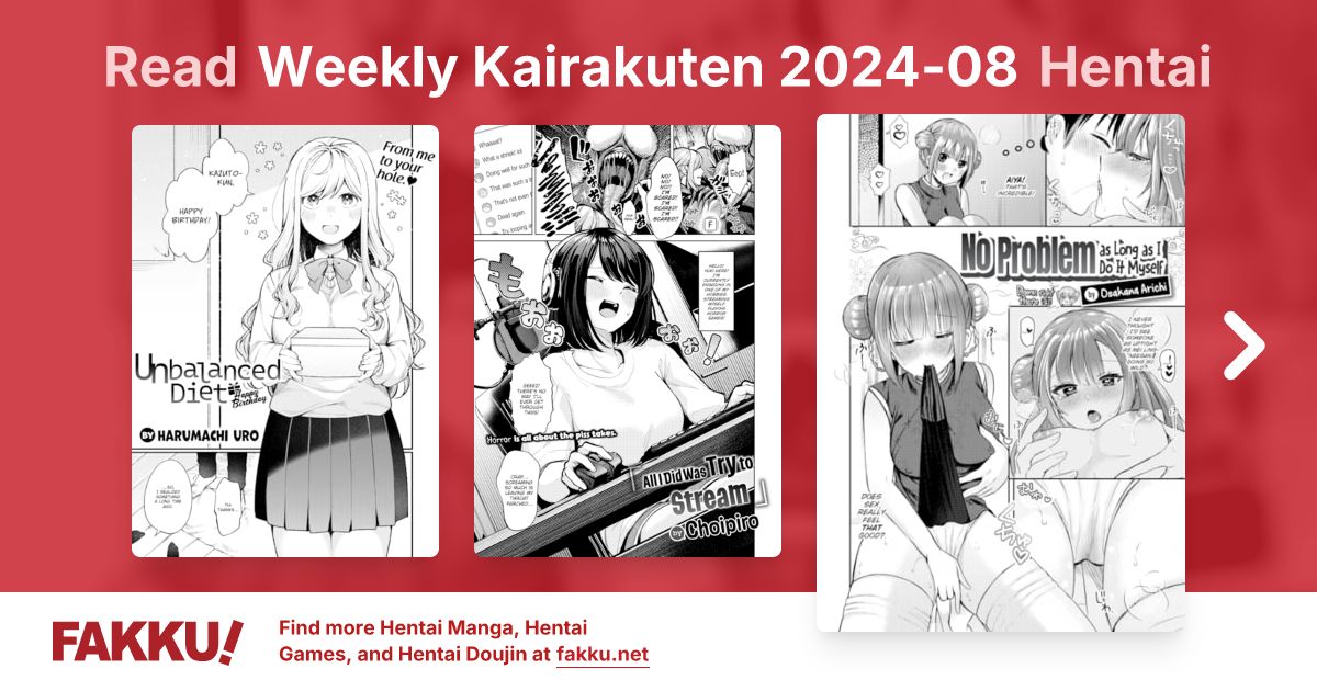Weekly Kairakuten 2024-08 Hentai - FAKKU