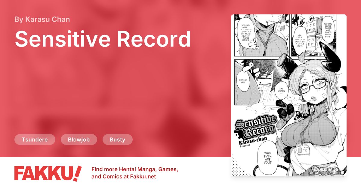 Sensitive Record Hentai by Karasu Chan - FAKKU