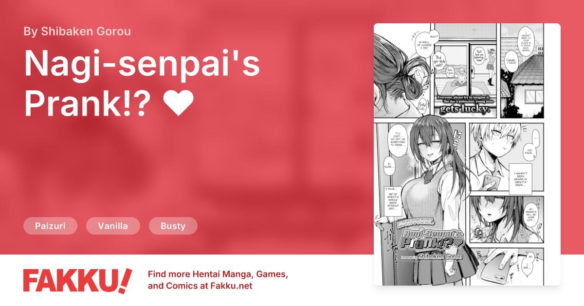 Nagi-senpai's Prank!? ❤ Hentai by Shibaken Gorou - FAKKU