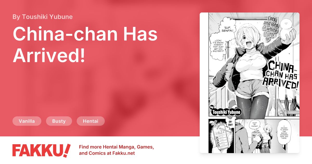 China-chan Has Arrived! Hentai by Toushiki Yubune - FAKKU