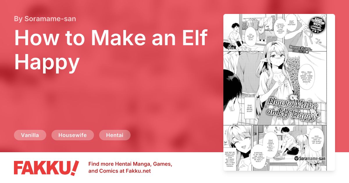 Hentai Collections including How to Make an Elf Happy Hentai by Soramame-san - FAKKU