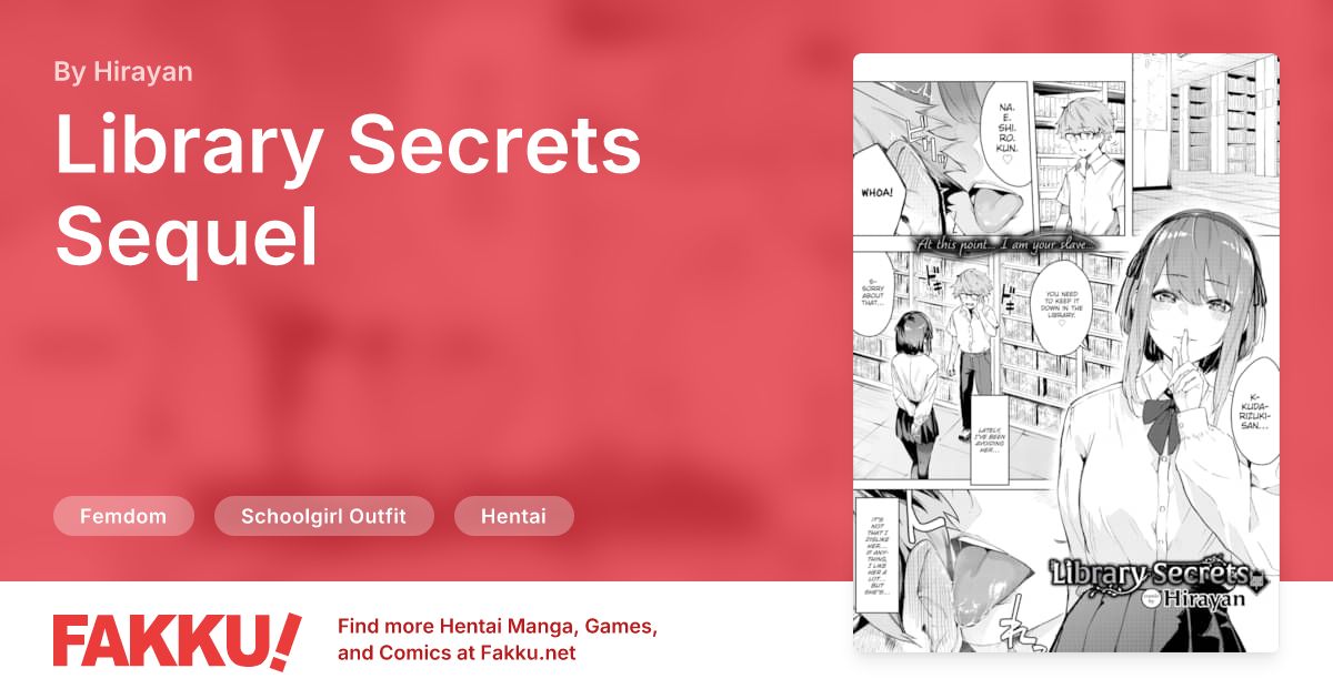 Library Secrets Sequel Hentai by Hirayan - FAKKU
