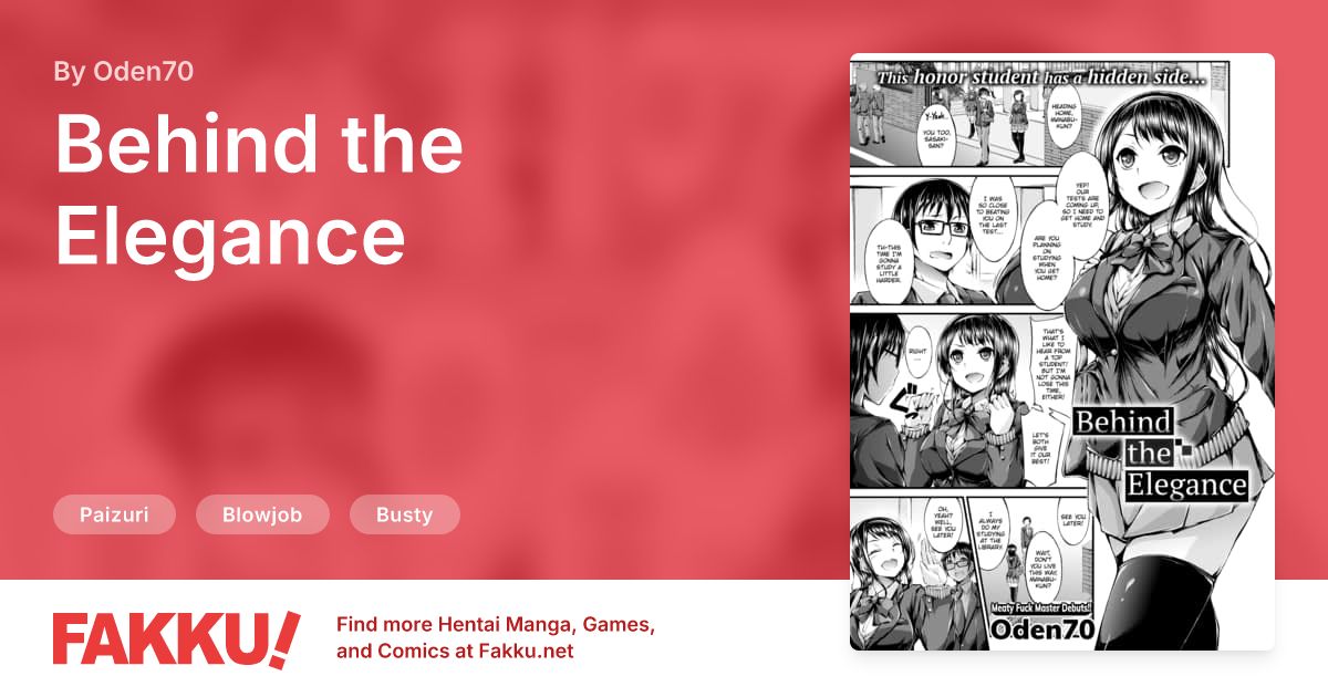 Behind the Elegance Hentai by Oden70 - FAKKU
