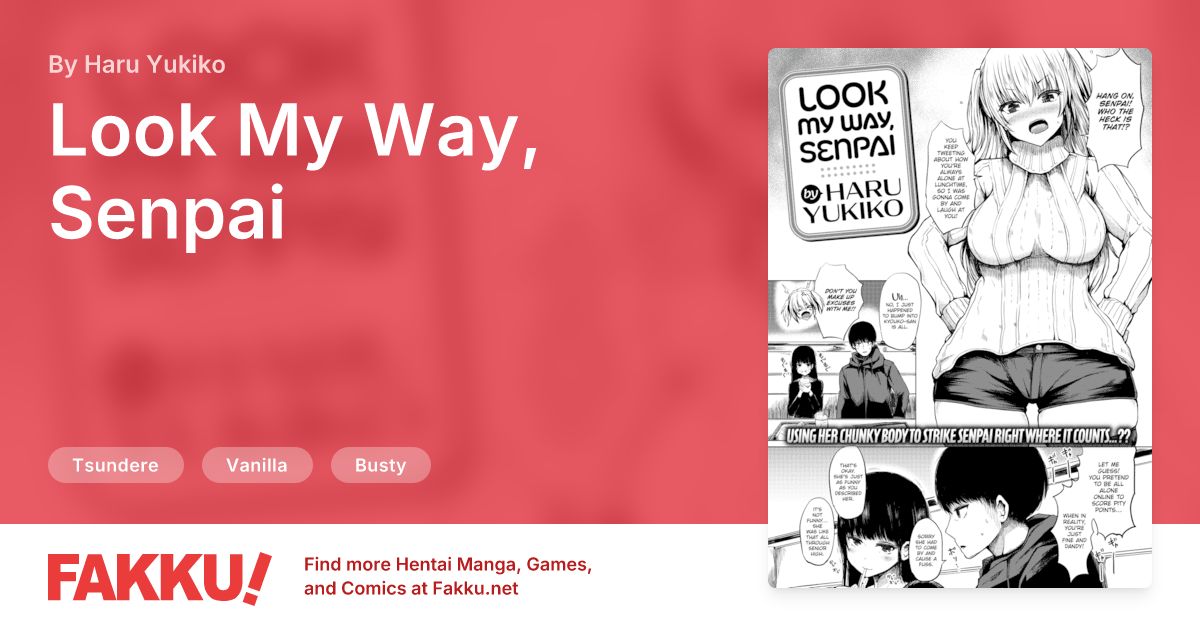 Look My Way, Senpai Hentai by Haru Yukiko - FAKKU