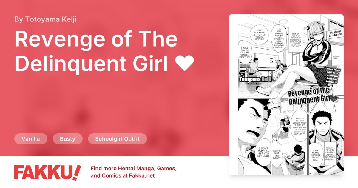  Revenge of The Delinquent Girl ❤ Hentai by Totoyama Keiji - FAKKU