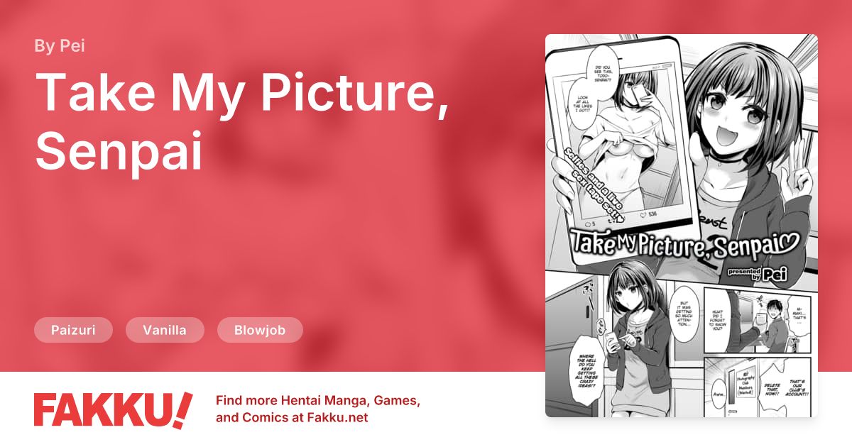 Take My Picture, Senpai Hentai by Pei - FAKKU