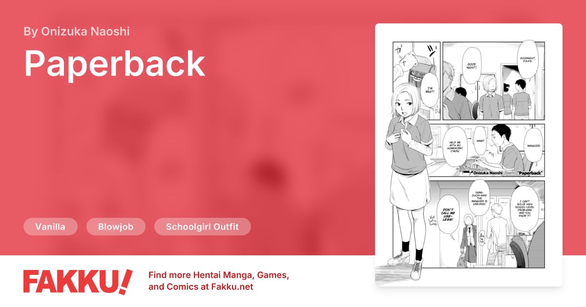 Paperback Hentai by Onizuka Naoshi - FAKKU