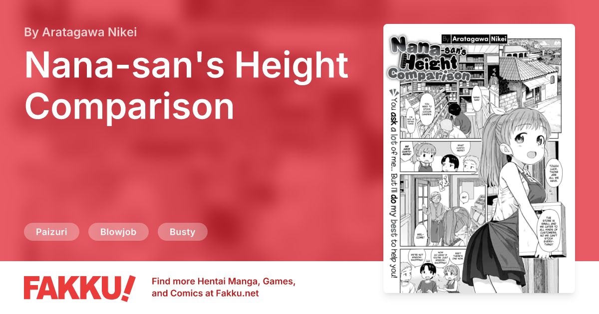 Nana-san's Height Comparison Hentai by Aratagawa Nikei - FAKKU