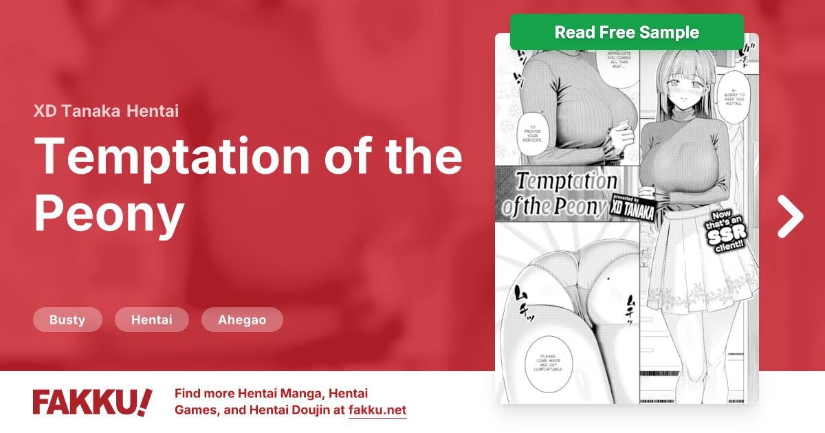  Temptation of the Peony Hentai by XD Tanaka - FAKKU