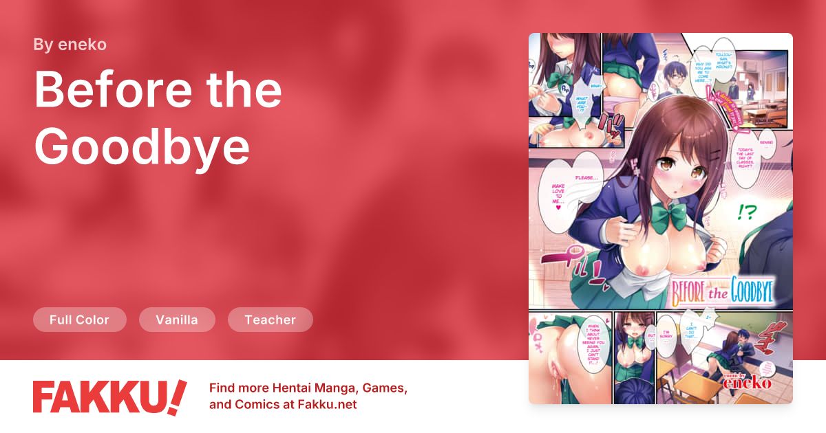 Before the Goodbye Hentai by eneko - FAKKU
