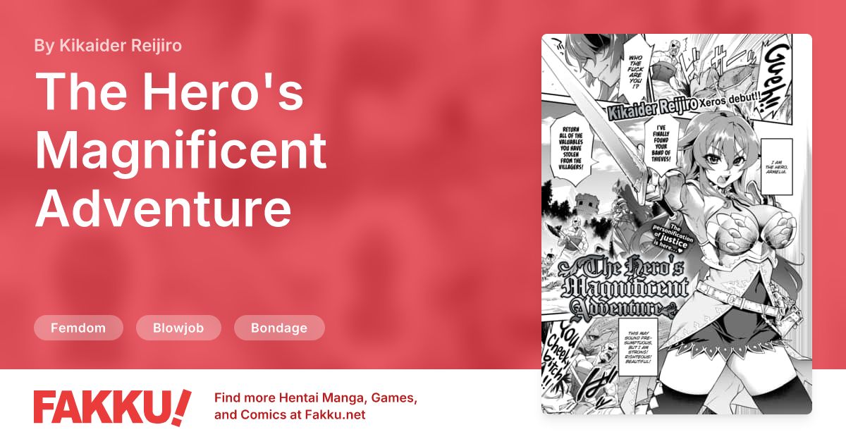 The Hero's Magnificent Adventure Hentai by Kikaider Reijiro - FAKKU