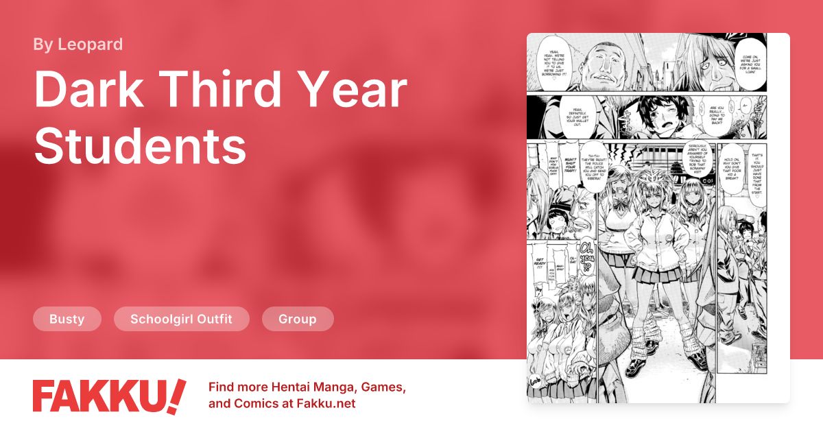 Dark Third Year Students Hentai by Leopard - FAKKU
