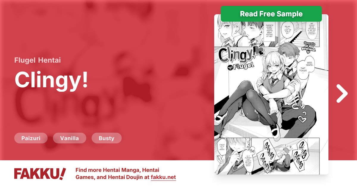  Clingy! Hentai by Flugel - FAKKU