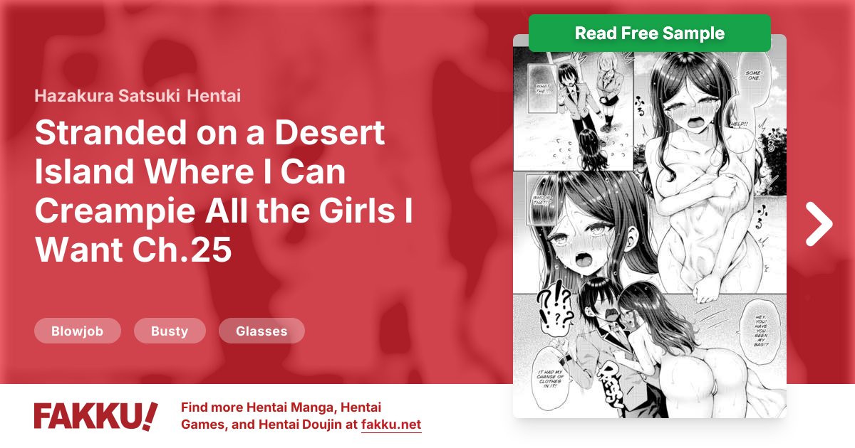  Stranded on a Desert Island Where I Can Creampie All the Girls I Want Ch.25 Hentai by Hazakura Satsuki - FAKKU