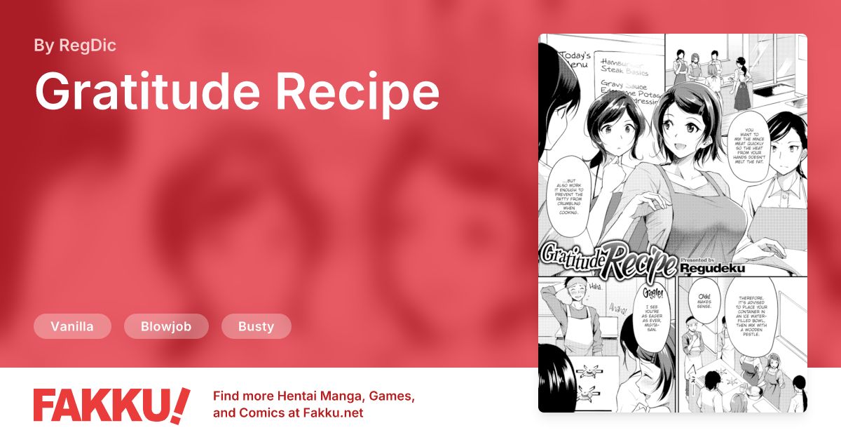 Gratitude Recipe Hentai by RegDic - FAKKU