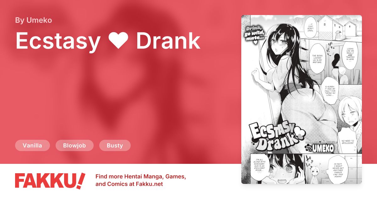 Ecstasy ❤ Drank Hentai by Umeko - FAKKU