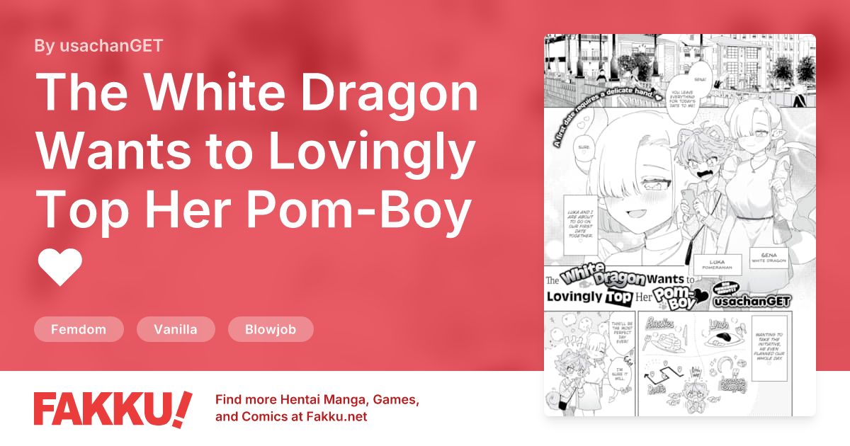 The White Dragon Wants to Lovingly Top Her Pom-Boy ❤ Hentai by usachanGET - FAKKU