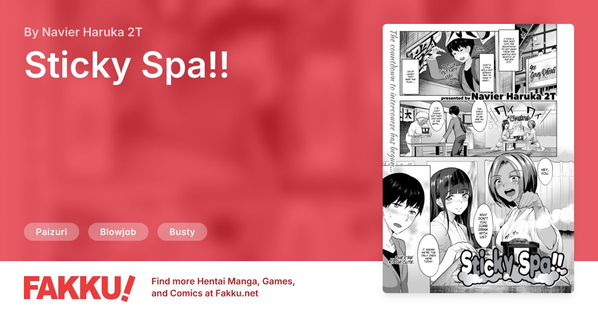 Sticky Spa!! Hentai by Navier Haruka 2T - FAKKU