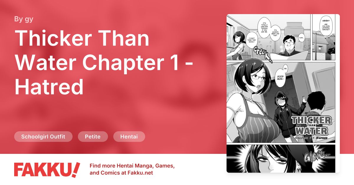 Thicker Than Water Chapter 1 - Hatred Hentai by gy - FAKKU