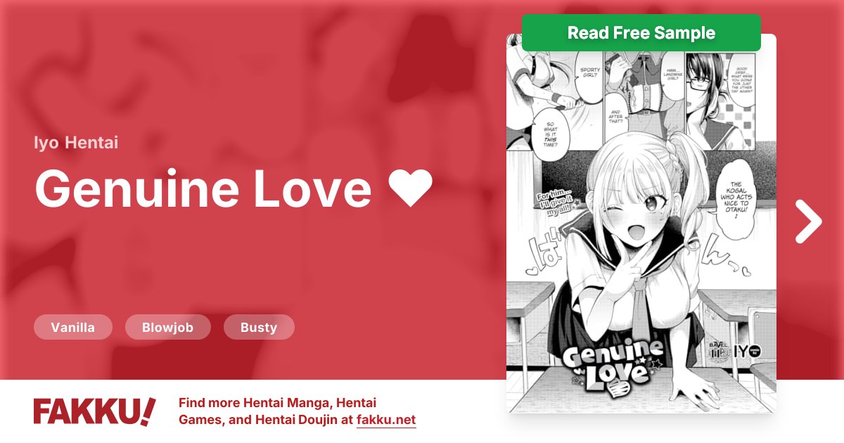  Genuine Love ❤ Hentai by Iyo - FAKKU