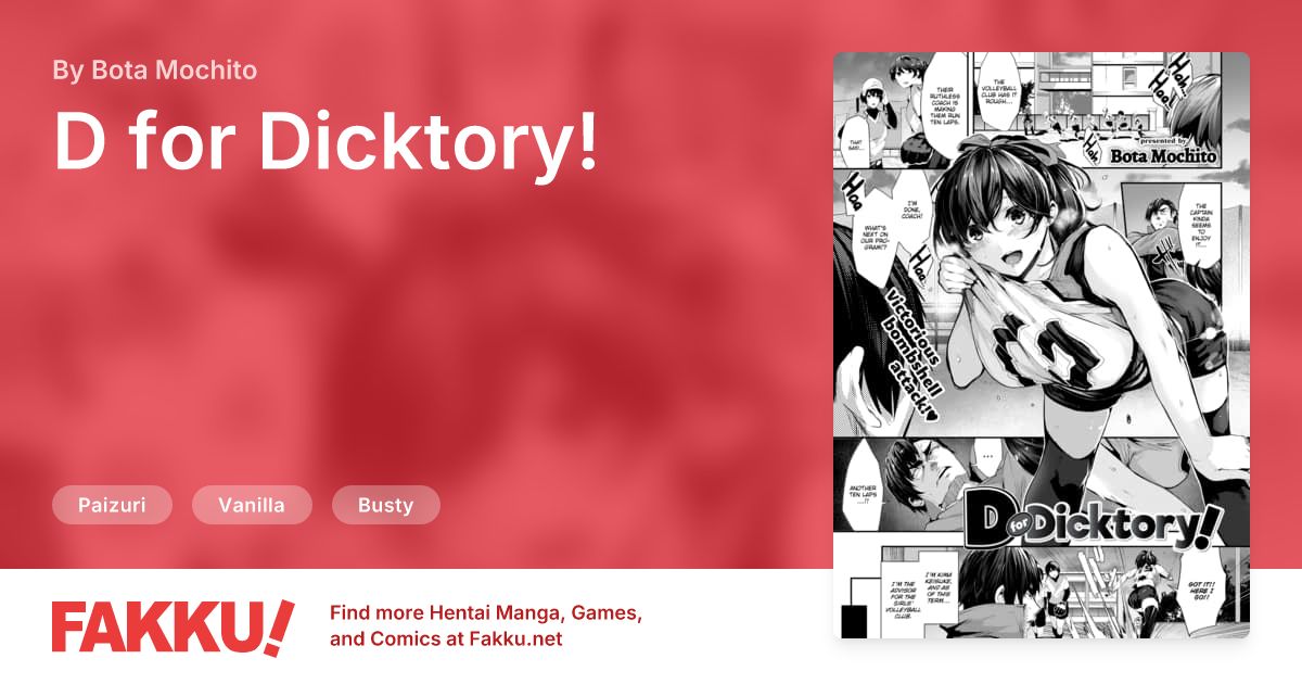 D for Dicktory! Hentai by Bota Mochito - FAKKU