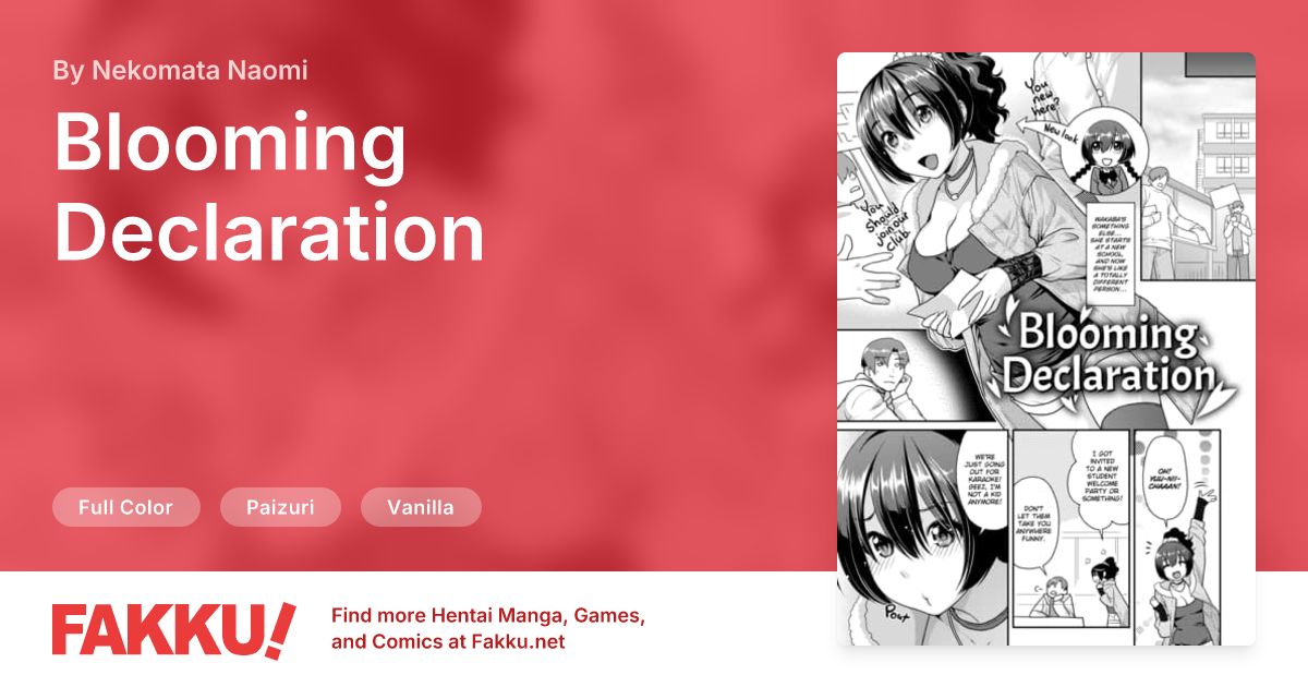 Blooming Declaration Hentai by Nekomata Naomi - FAKKU