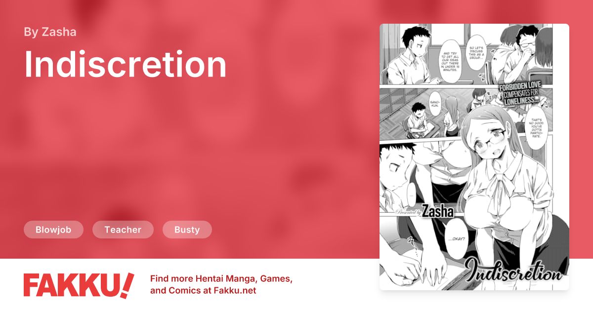 Indiscretion Hentai by Zasha - FAKKU