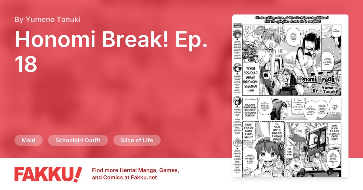 Honomi Break! Ep. 18 Hentai by Yumeno Tanuki - FAKKU
