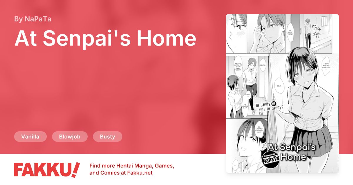 At Senpai's Home Hentai by NaPaTa - FAKKU