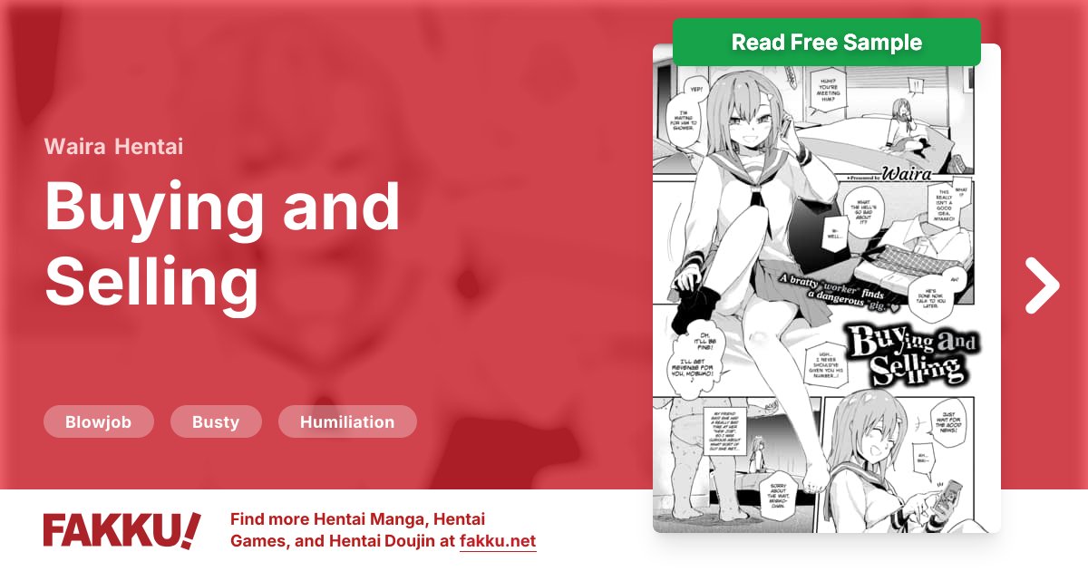  Buying and Selling Hentai by Waira - FAKKU