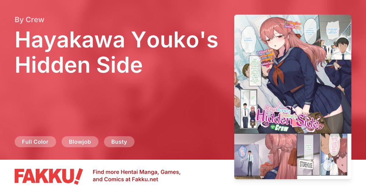 Hayakawa Youko's Hidden Side Hentai by Crew - FAKKU