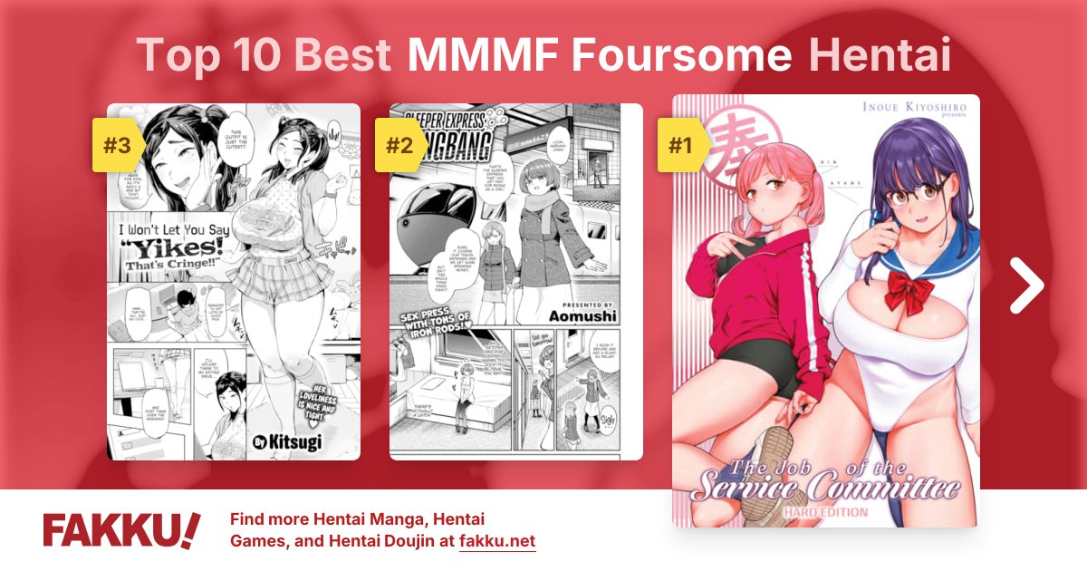 Top 10 Best MMMF Foursome Hentai
