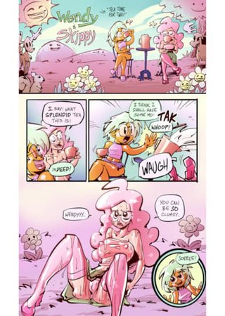 Wendy & Skippy -in- "Tea Time for Two!" Hentai Cover Image