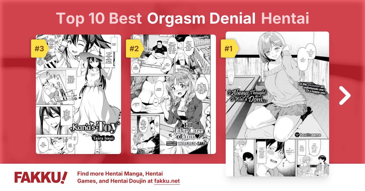 Top 10 Best Orgasm Denial Hentai