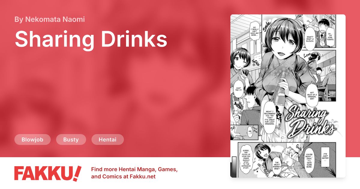 Sharing Drinks Hentai by Nekomata Naomi - FAKKU