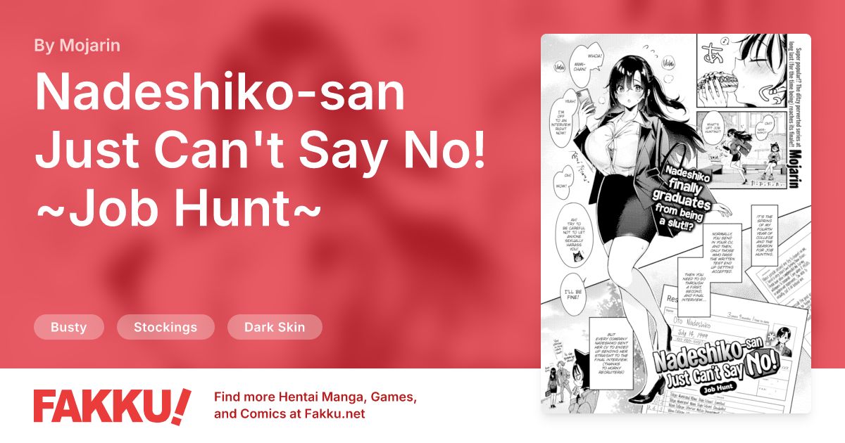 Nadeshiko-san Just Can't Say No! ~Job Hunt~ Hentai by Mojarin - FAKKU