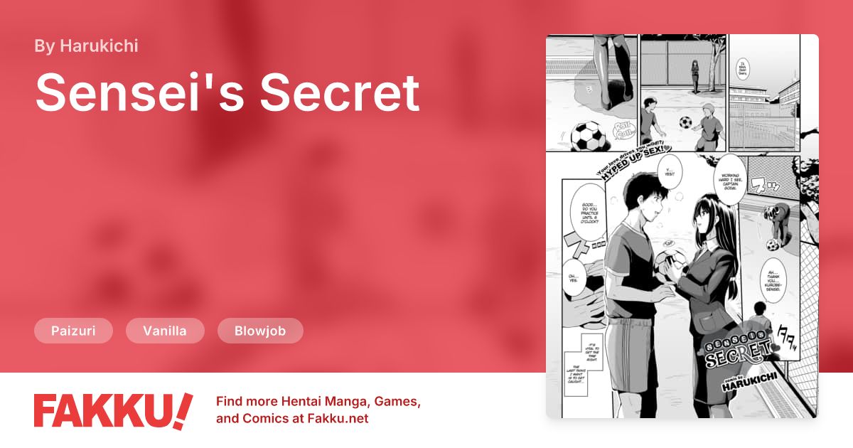 Sensei's Secret Hentai by Harukichi - FAKKU